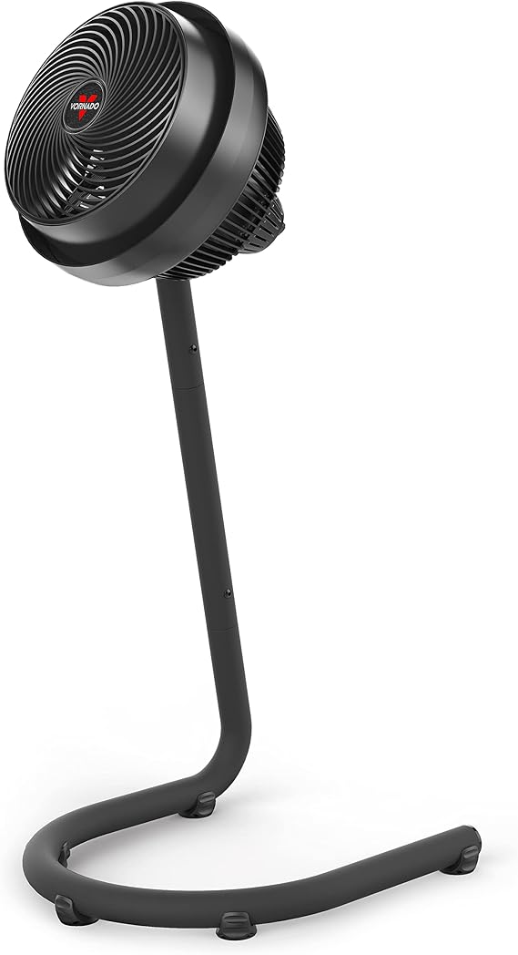 Vornado 693 Mid-Size Whole Room Air Circulator Fan with Adjustable Height,Black,Medium