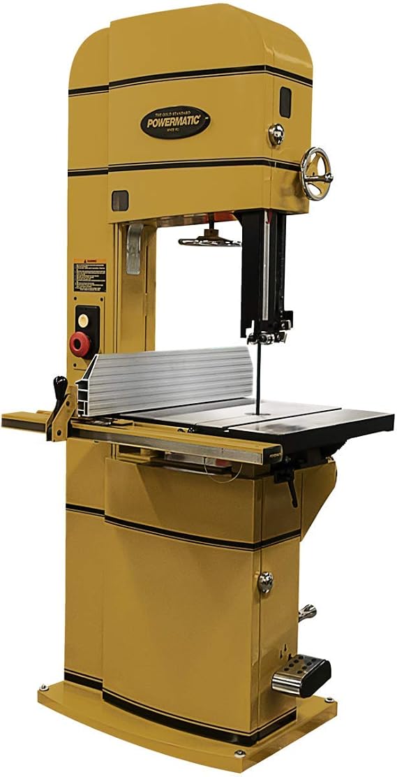 Powermatic 18-Inch Woodworking Bandsaw, 5 HP, 1Ph 230V (PM1800B)