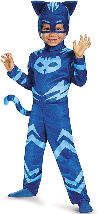 Catboy Classic Toddler PJ Masks Costume Medium/3T-4T by Disguise