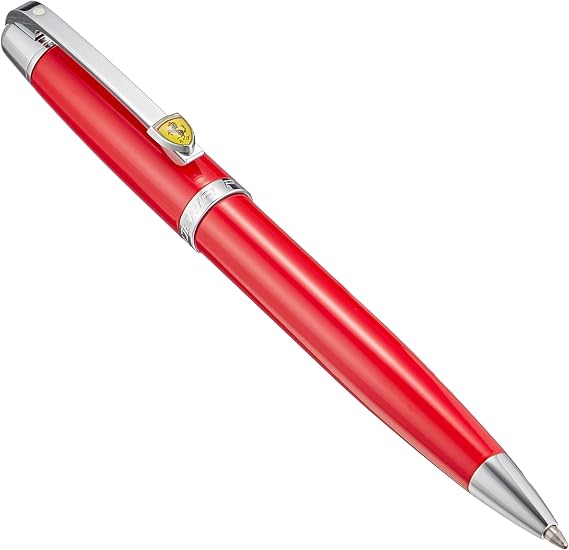 SHEAFFER Shafer Ferrari 500 F9504BP Ballpoint Pen, Oil-based, Rosso Corsa CT