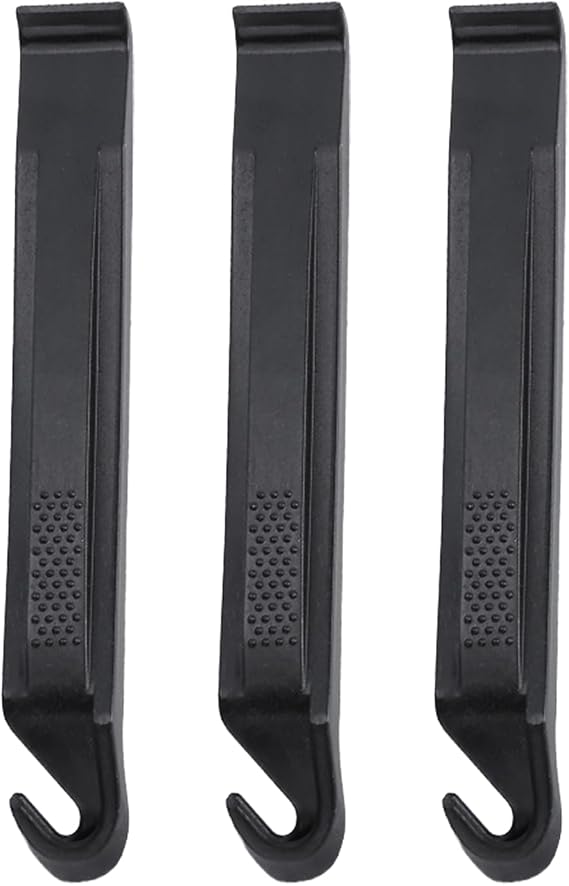 Cycle Tire Levers - Compact Bicycles Tire Lever Set, Durable Tyre Change Tools | Ergonomic Grip Tyre Changing Tool for Bikes, Heavy Duty Puncture Repair Tools with Storage for Roadside Repair Kit