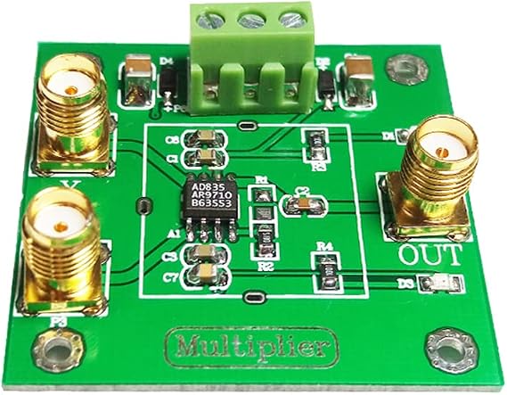 Taidacent AD835 4-Quadrant Analog Multiplier Module Voltage Output Signal Conditioning Phase Detection Measurement Four Quadrant Multiplier Mixing