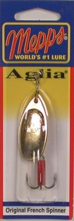 Mepp's Mepps Aglia Plain Treble Fishing Lure 1 Ounce B
