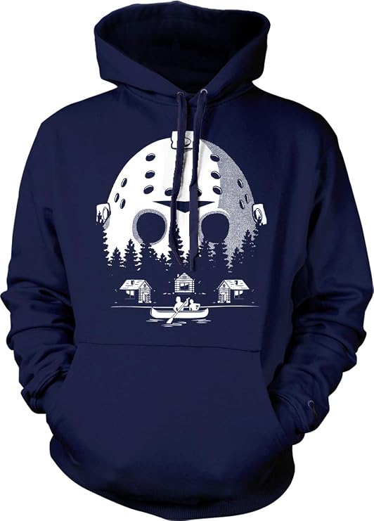 Tcombo Camp Crystal Lake Scenery - Jason Mask Unisex Hoodie Sweatshirt
