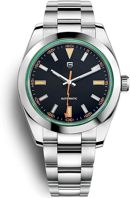 LACZ DENTON Pagani Design PD1733 Men Automatic Watches 40MM Men Mechanical Wristwatches Green Sapphire Glass AR Coated Watches NH35A Waterproof Watches