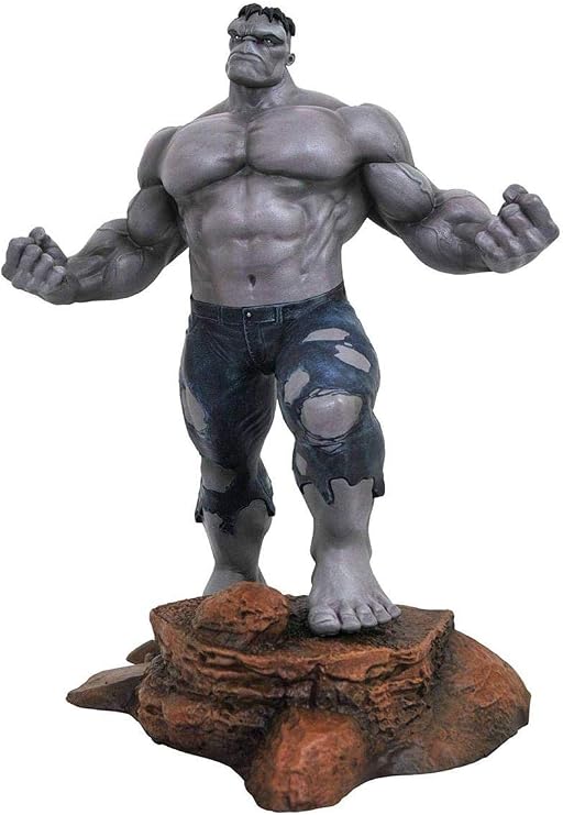 Diamond Select Toys Marvel Gallery Hulk PVC Statue (Variant SDCC 2018 Grey Version)