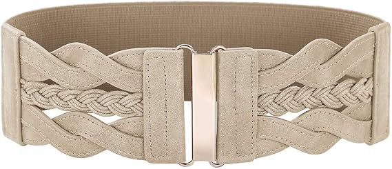 GRACE KARIN Wide Belts for Women Elastic Waist Belt