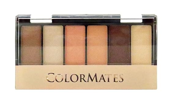 COLORMATES Mineral 6-Pan Eyeshadow Natural Beauty