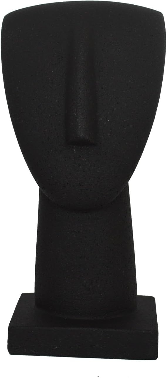 Estia Creations Cycladic Head Sculpture Idol - Ancient Greek Art - Museum Replica - Santorini