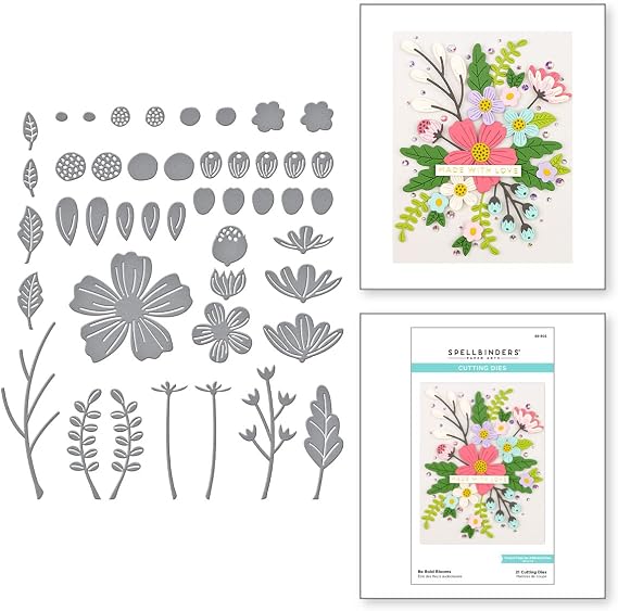 SPELLBINDERS Dies Blooms