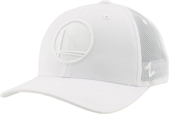ZHATS NBA Unisex-Adult NBA Officially Licensed Adjustable Snapback Hat Dakota Echo White