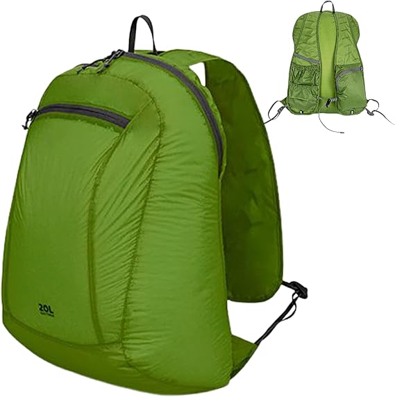 Hiking Pack | 20L Weather-Resistant Hiking Gear Backpack | Foldable Lightweight Schoolbag,Luggage & Travel Gear For Travel Gym Wor
