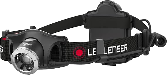 Ledlenser H7R2 Headlamp Flashlight, Advanced Focus System, Camping Light