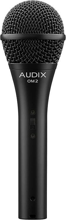 AUDIX OM2s Hypercardioid Dynamic Vocal Microphone
