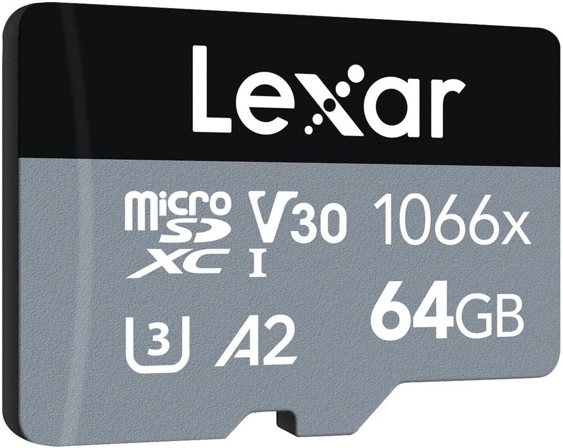 Lexar 64gb Micro Sdxc 1066x Uhs-i 160mb Read/70mb Write Memory Card