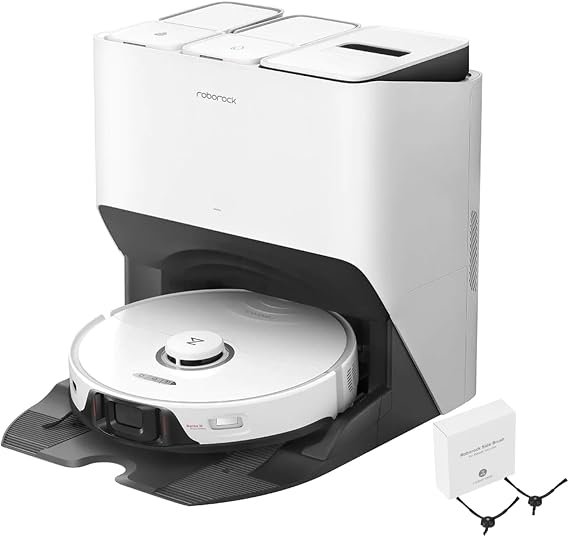 roborock S8 Pro Ultra Weiß Smarter Saug-Wisch-Roboter mit Reinigungsstation