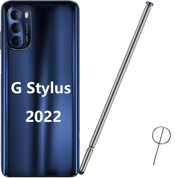 Stylus for Moto G Stylus 2022 Pen Replacement for Motorola Moto G Stylus 5G (2022) All Verison for Moto G Stylus 2022 5G S Pen with Eject Pin(Blue)
