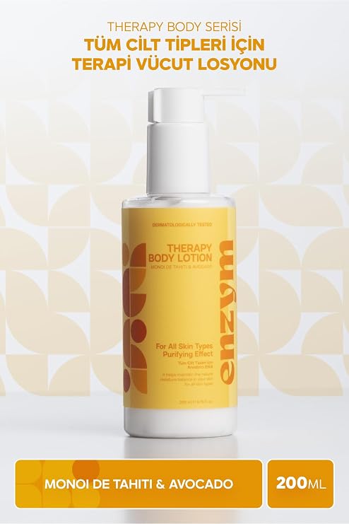 Enzym Cosmetics Tüm Cilt Tipleri İçin Terapi Vücut Losyonu 200mL