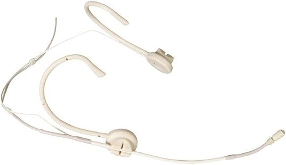MIPRO MU-55HNSX Dual Ear Omni-Directional Headworn Condenser Microphone, Beige