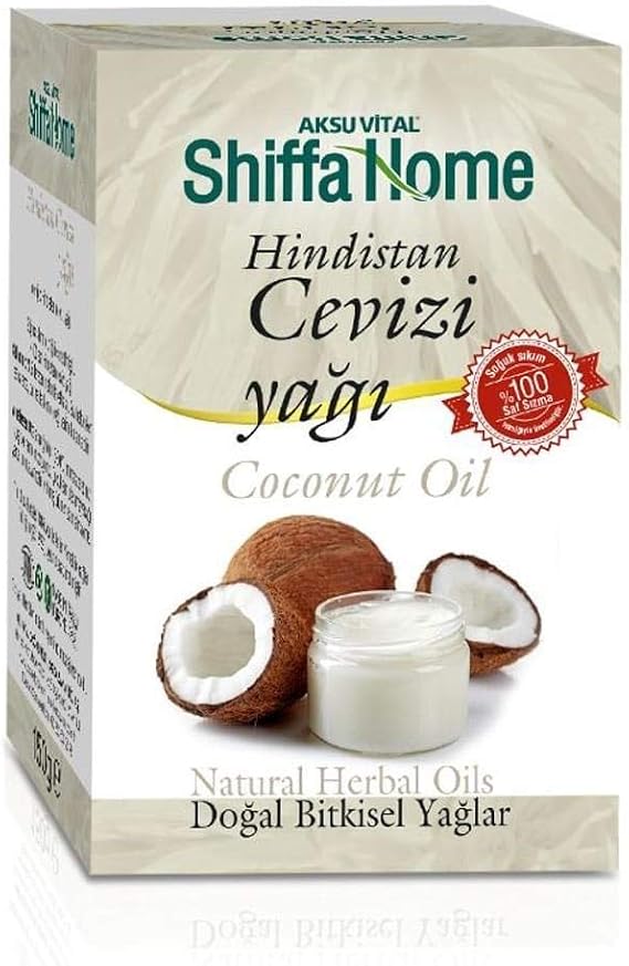 ShiffaHome Shiffa Home Hindistan Cevizi Yağı 150 gr. 1 Paket (1 x 150 g)
