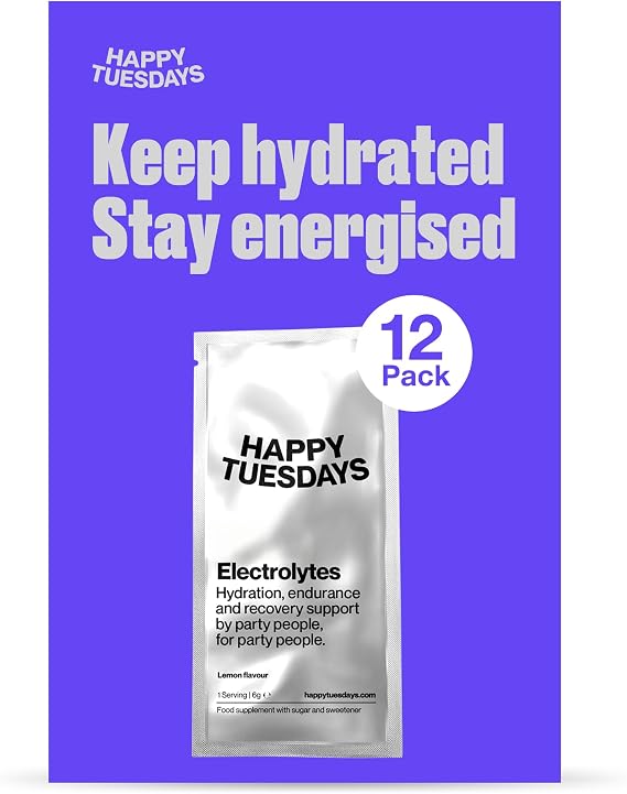 Electrolytes | Lemon Flavour | 12 Powder Sachets