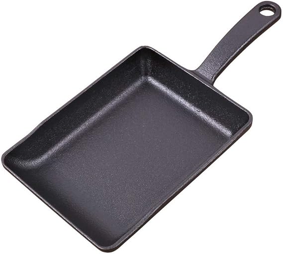 Cast Iron Skillet Master Class Cookware Legend Cast Iron Skillet Cast Iron Cast Iron 8 Inch Square Grill Pan Black/92/807