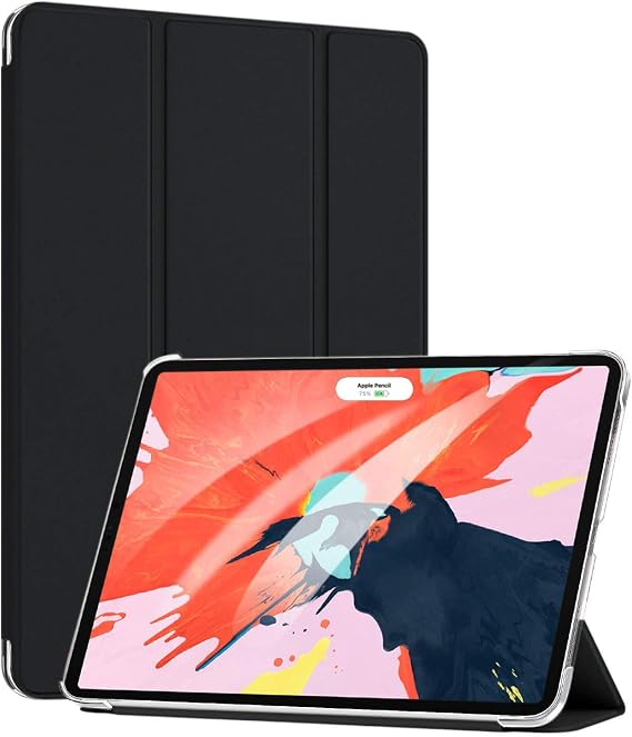 Microsonic Apple iPad Pro 11'' 2020 2. Nesil için Kılıf (A2228-A2068-A2230) Smart Case ve Arka Kapak Siyah [iPad Pro 11 2020 ile Uyumlu Kılıf - Siyah]