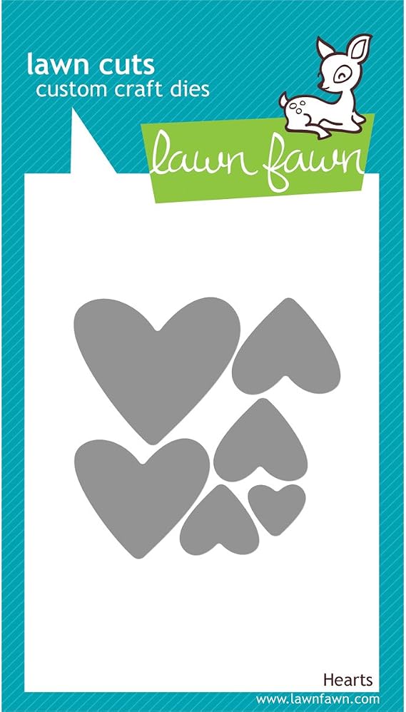 Lawn Fawn Dies - Hearts (LF492)