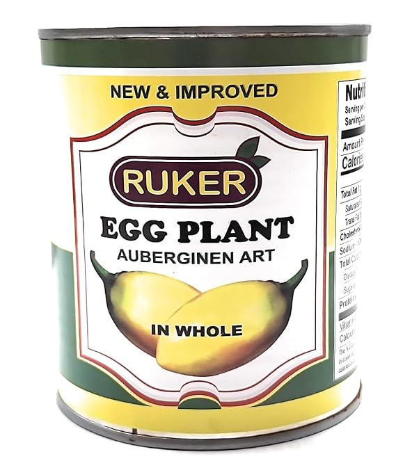 Ruker Eggplant, Whole Auberginen Art, 700g Can