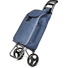 Foldable Portable Old Trolley Detachable Shopping Cart Home Trolley Buy Food Cart Wear-Resistant Luggage Cart