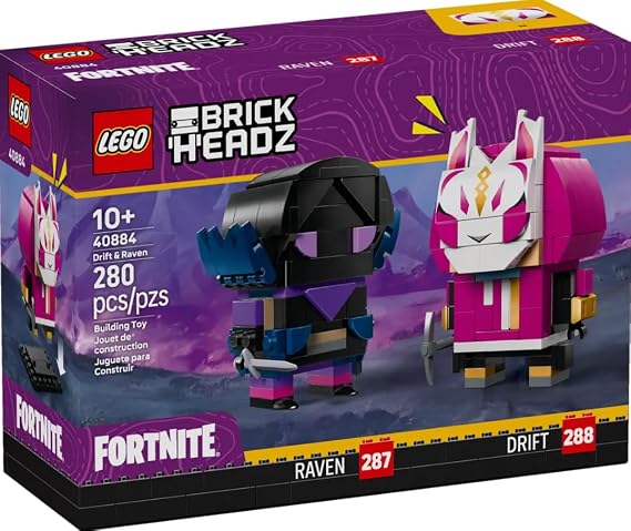 LEGO 40884 BrickHeadz Fortnite Drift Raven