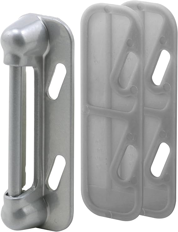Prime-Line K 5003 Aluminum Spring-Loaded Screen Door Strike Plate