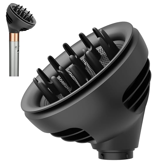 Wave Curl Diffuser Attachment for Dyson Airwrap HS01 HS05 HS08