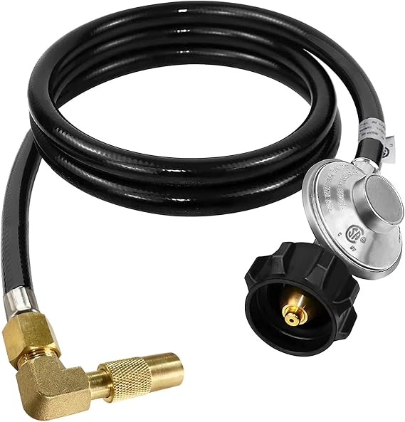 5 FT Propane Regulator and Hose for Blackstone 17" 22" Griddle