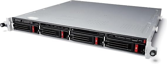 BUFFALO TeraStation 3420RN 4-Bay SMB 8TB (4x2TB) Rackmount NAS w/Hard Drives Included Network Attached Storage