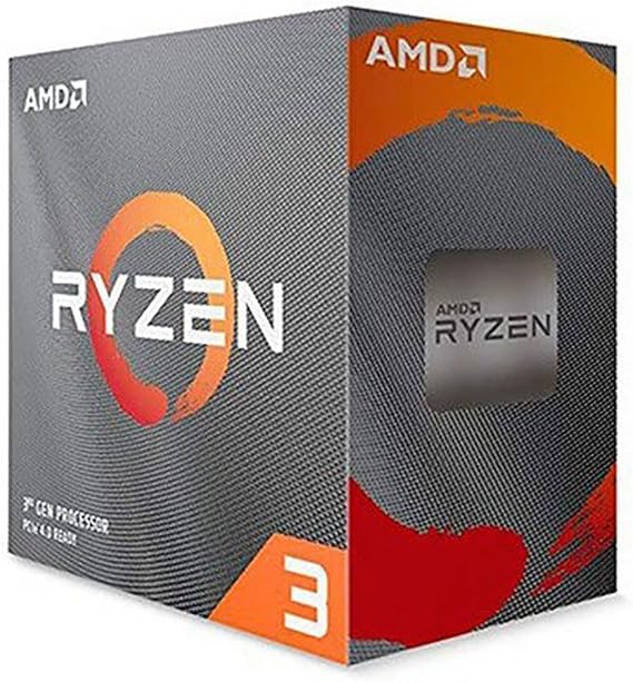 AMD Ryzen 3 3100 3.6GHz Wraith Stealth 2MB L2 Desktop Processor Boxed