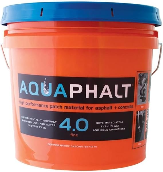 4.0 Black Water-Based Asphalt and Concrete Patch (3.5 Gallon)