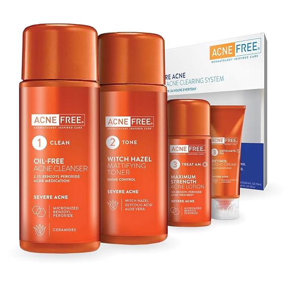 AcneFree Severe Acne Treatment System (2 Pack)