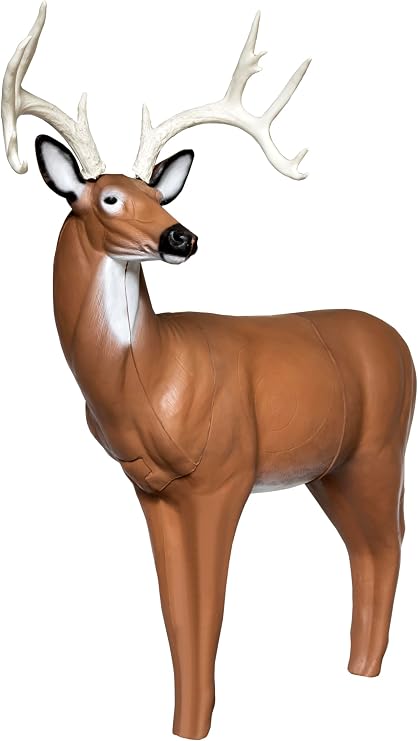 Real Wild 3D Big Buck Archery Target with Replaceable Midsection Core
