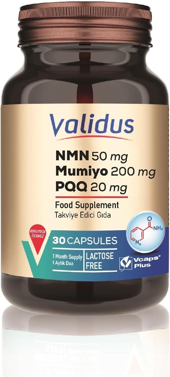 Validus Vitaminler, Mineraller ve Takviye Edici Gıda 30 Kapsül