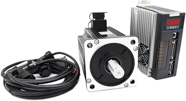 Motor Driver 220V 750W 90ST-M02430 90ST-M02430 A1-SVD15 Servo Motor 3000RPM 2.4 N.M Single-Phase ac Drive Permanent Magnet Matched Drive(90ST-M04025and Brake)
