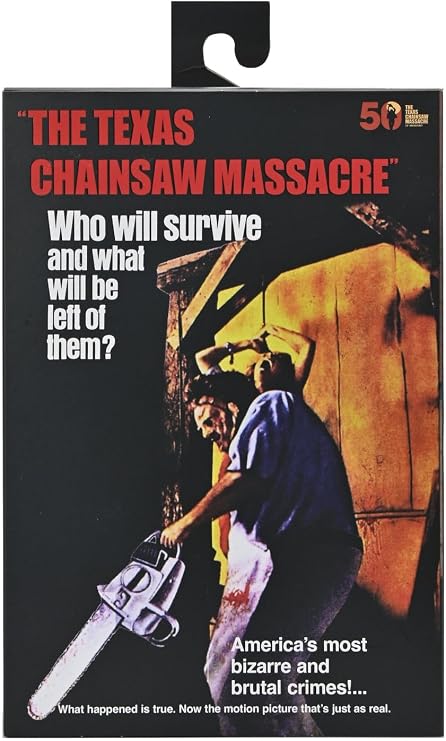 NECA Texas Chainsaw Massacre 50th Anniversary Ultimate Leatherface 7-in Action Figure