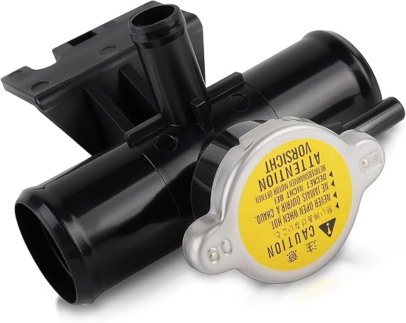 AUTOKAY 1350A015 Radiator Engine Coolant Filler Fill Neck with Cap Fits for Mitsubishi Lancer 2008-2017 Outlander 2007-2014 Outlander Sport 2011-2012 with CVT 2013-2021 2.0L 2.4L 3.0L