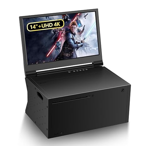 14 Portable Monitor&Cooling Fan for Xbox Series X
