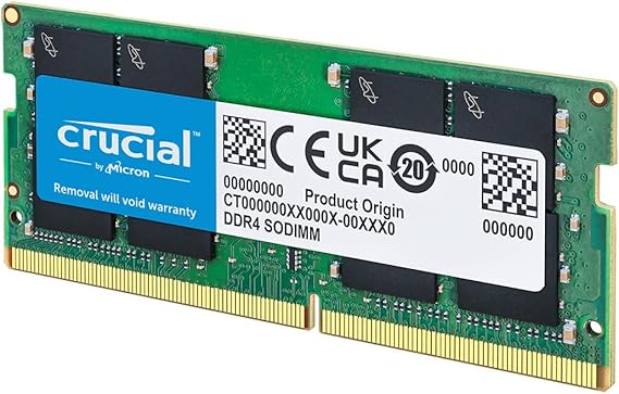 Crucial 4GB, 260-pin SODIMM, DDR4 PC4-19200,