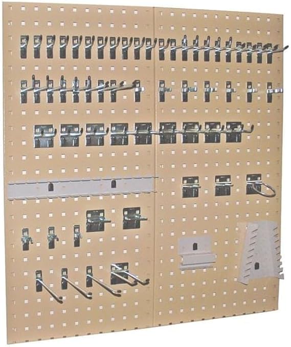 Kennedy Manufacturing 99853 Toolholder Hook Set, Silver, 60 Piece