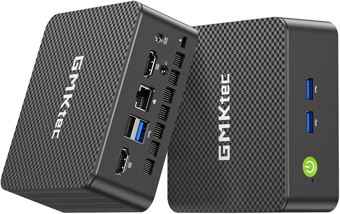 GMKtec G3S Mini PC Intel N95 Processor (Up to 3.4GHz) 8GB RAM 256GB M.2 SSD