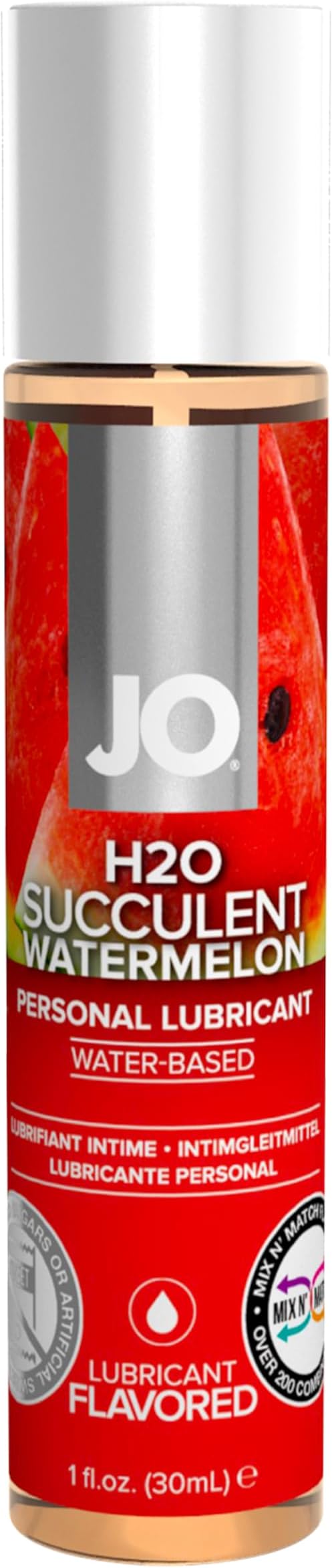 JO Watermelon H2O Lubricant, 30 ml