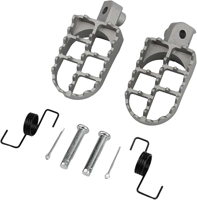 Motorcycle Foot pegs Motorcycle Foot Pegs Rests Footpegs for PW50 80 TW200 XR50R CRF50 CRF70 CRF80 CRF100F Motorbike Foot Pegs Footpegs