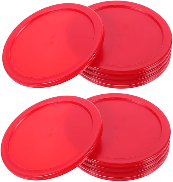 Stable Ice Hockey Pucks Hockey Table Supplies Plastic Black Hockey Games Supplies Desktop Ice Hockey